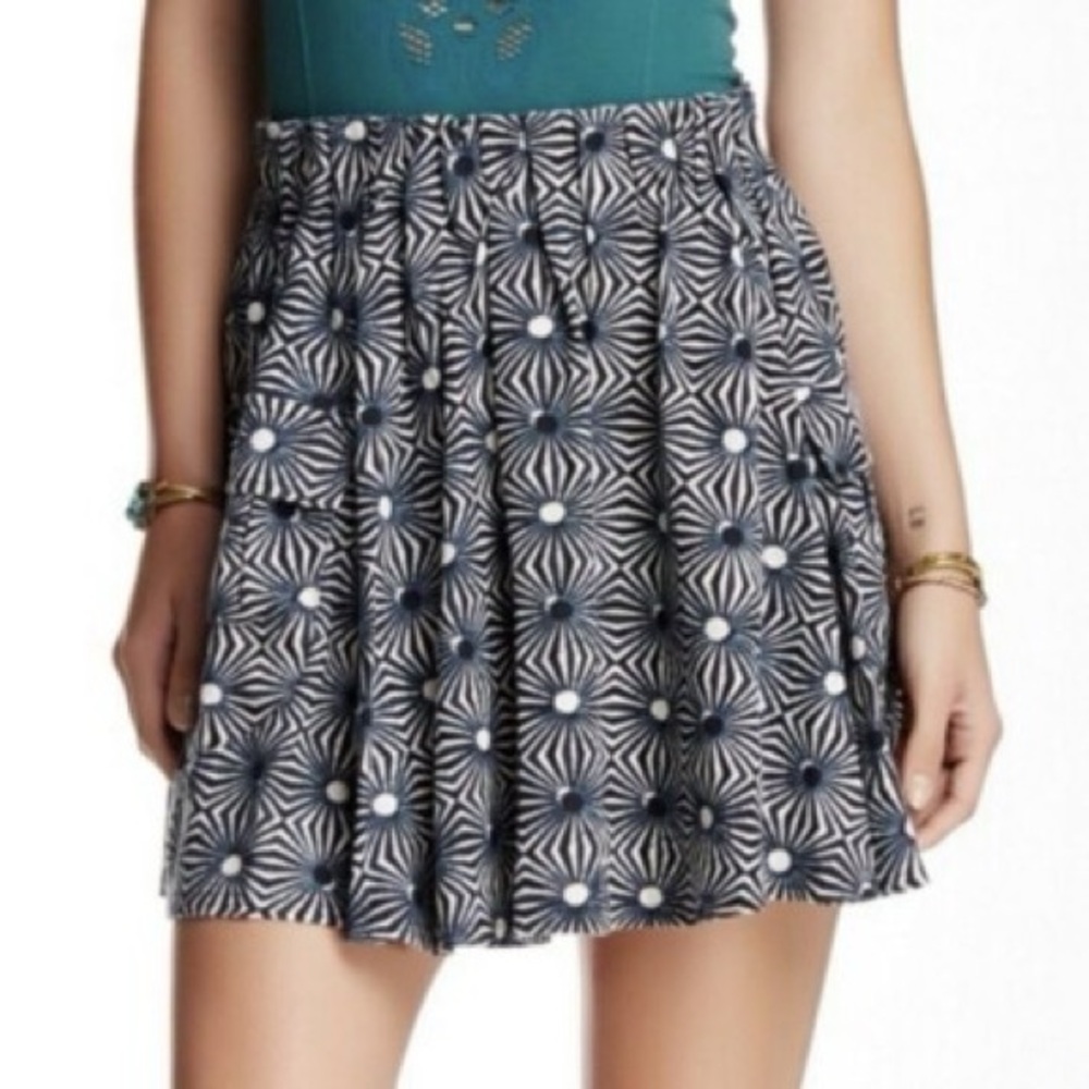 Free People Sunburst Kaleidoscope mini skirt